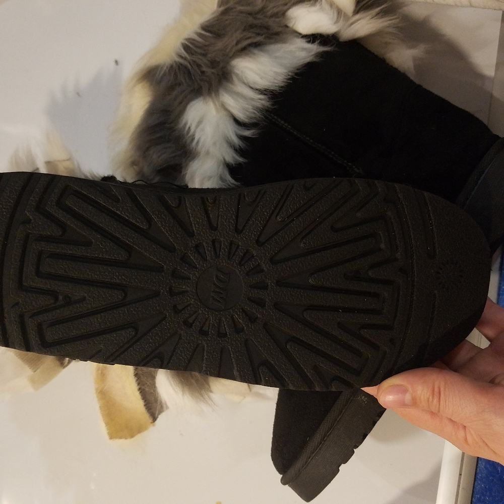 Dm fur fake boots size 38 womens - Picture 2 of 5